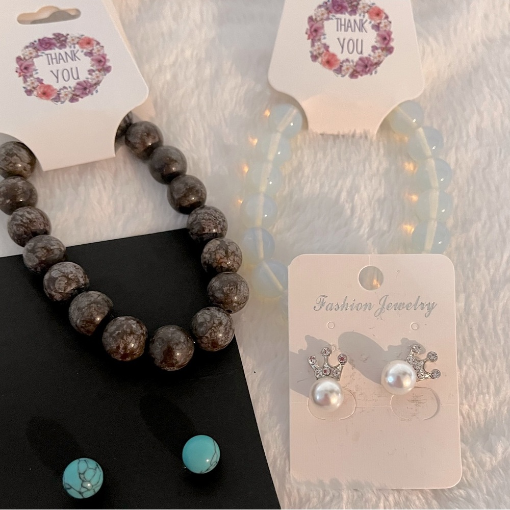 Bundle Bracelets and Earrings